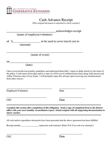 Cash Advance Installment Agreement